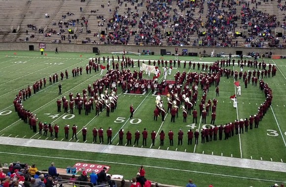 Harvard band gives unwanted anatomy lesson, claims it wasn't on purpose